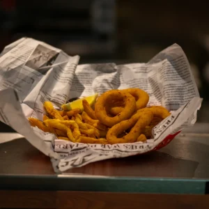 Beignets de calamar frits du Fish à papa