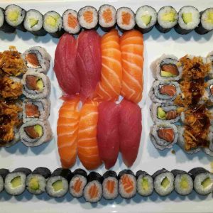 Plateau Prestige 54 pièces +3 entrées ..( en restaurant 62€ et avec snack-liv :