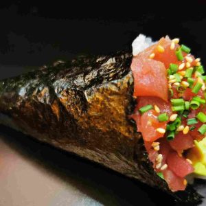 Temaki au Choix  ..( en restaurant 8€ et avec snack-liv :