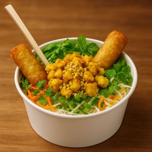 Gà bún
