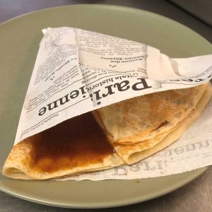 Crêpe au Caramel Beurre Salé Maison